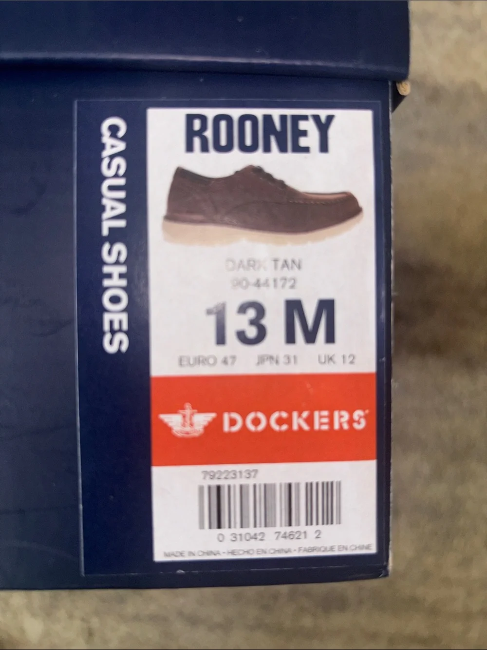 Dockers Brown Men’s Lace-Up Boat Shoes